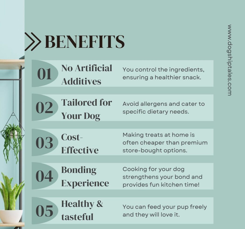 Benefits of homemade dog treats